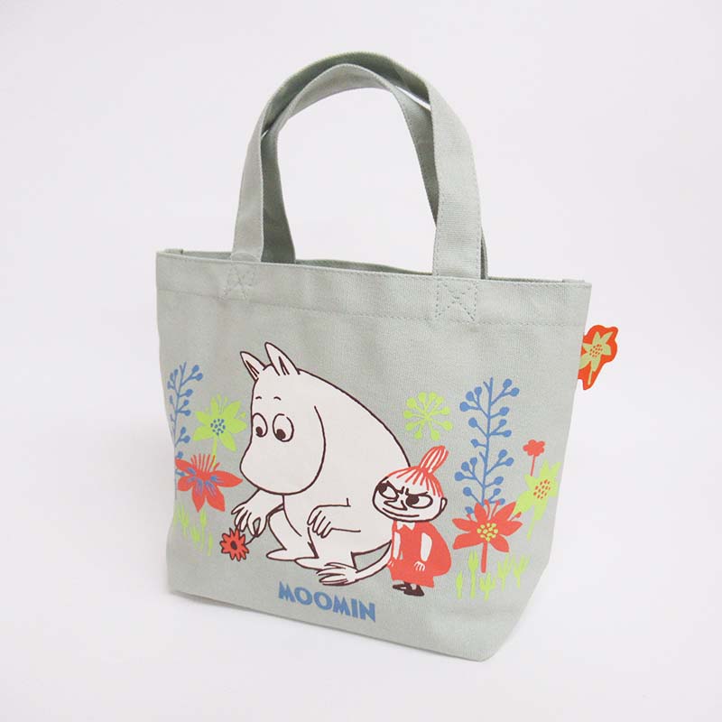 MOOMIN ムーミン カラーマチ付バッグ MOOMIN フラワー/MM3061